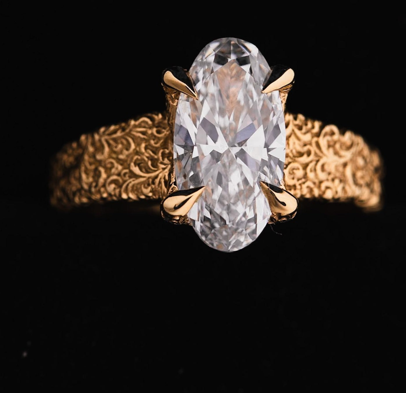 Custom engagement rings by Dusaint Duvel